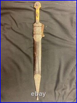 18th Century Russian/caucasian Kindjal Short Sword