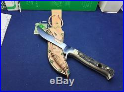 1984 Vintage PUMA 6394 Hunter's Companion Knife & Leather Sheath In Mint Box #31