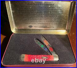 2002 Case XX Red Bone Trapper 4-H FFA Limited Edition Knife