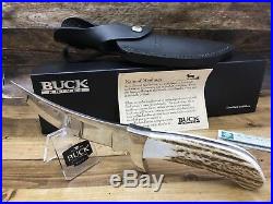 2005 Buck Ltd. Edt B401-MT-0 Kalinga Knife Elk Handle Leather Sheath-Mint N Box