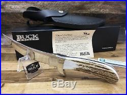 2005 Buck Ltd. Edt B401-MT-0 Kalinga Knife Elk Handle Leather Sheath-Mint N Box