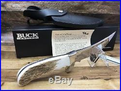 2005 Buck Ltd. Edt B401-MT-0 Kalinga Knife Elk Handle Leather Sheath-Mint N Box