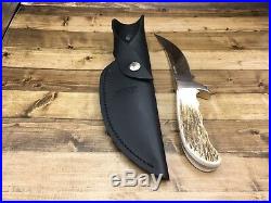 2005 Buck Ltd. Edt B401-MT-0 Kalinga Knife Elk Handle Leather Sheath-Mint N Box