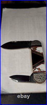 2005 Case Xx Custom Michael Prater Painted Pony Proto Elephant Toe 1 Of I