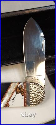 2005 Case Xx Custom Michael Prater Painted Pony Proto Elephant Toe 1 Of I