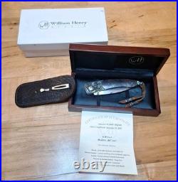 2007 William Henry Knife B07 Ag7 02/100 Excl Sterling, Sapphire, Ironwd Mint Con