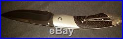 2008 William Henry Folding Knife B12 TBPB Spearpoint Sapphire Collector Attache