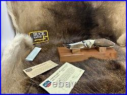 2009 Buck 419WASLE American Walnut Kalinga Knife Walnut Handle Mint Box #39 B8