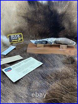 2009 Buck 419WASLE American Walnut Kalinga Knife Walnut Handle Mint Box #39 B8