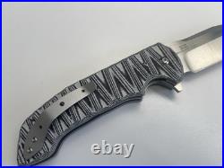 2014 David Mosier Bad Blood Folding Pocket Knife no box 8CR14M0V
