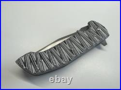 2014 David Mosier Bad Blood Folding Pocket Knife no box 8CR14M0V