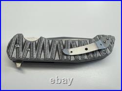 2014 David Mosier Bad Blood Folding Pocket Knife no box 8CR14M0V