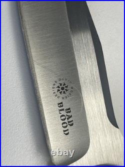 2014 David Mosier Bad Blood Folding Pocket Knife no box 8CR14M0V
