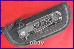 2015 ANDRE DE VILLIERS (ADV) KNIVES Pathfinder. 178 Black Stonewash S35VN Blade