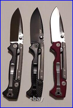 3 Different Custom Cold Steel AD-15 Folding Knives, 375$/1 knife
