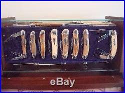 36 Case Classic Knives Mastodon Bark Barrel Top Display