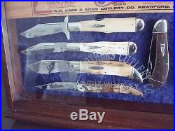 36 Case Classic Knives Mastodon Bark Barrel Top Display