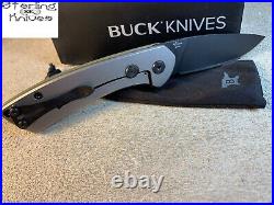 4-7/8 Closed 2022 Buck 040GRS-B USA Onset Green Pro S45VN Super Steel Knife