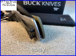 4-7/8 Closed 2022 Buck 040GRS-B USA Onset Green Pro S45VN Super Steel Knife