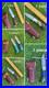 6 Pcs Of Damascus handmade Back Lock Folding Pocket knife camping Hunting Knife