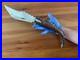 8.5 Stainless Steel Blade Giant Navaja Espino with Ratchet Wood Scales Handle