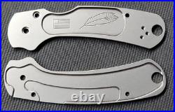 9.5+/10! Spyderco Para 3 Scales! Lynch Northwest! Skinny Streamline! Titanium