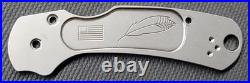 9.5+/10! Spyderco Para 3 Scales! Lynch Northwest! Skinny Streamline! Titanium