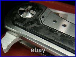9.5 Inches Ralph Darrel DDR AOD Knife Titanium & Carbon Fiber Inlays $1095