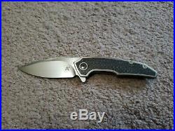 A2 knives Andre Thorburn A6 midi frame lock m390 zirconium carbon fiber