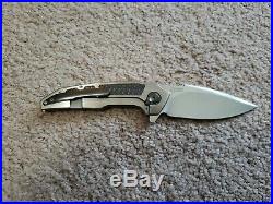 A2 knives Andre Thorburn A6 midi frame lock m390 zirconium carbon fiber