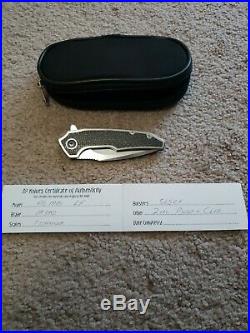 A2 knives Andre Thorburn A6 midi frame lock m390 zirconium carbon fiber