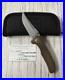Adam Richey Custom Knives Khan #4 OD Green/Westy Micarta Magnacut