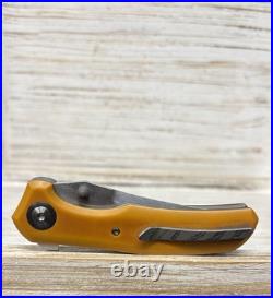 Adam Richey Custom Knives Khan #4 OD Green/Westy Micarta Magnacut