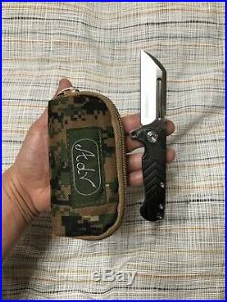 Adv Mini Tac Butcher Andres De Villiers Frame Lock Mini Butcher Knife