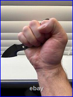 Allen Elishewitz Custom Gut Hook Ring Knife Karambit Style
