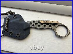 Allen Elishewitz Custom Gut Hook Ring Knife Karambit Style