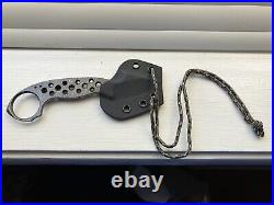 Allen Elishewitz Custom Gut Hook Ring Knife Karambit Style