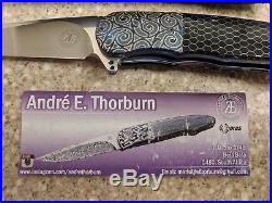 Andre Thorburn South African L48F Custom Handcrafted Flipper Pocket Knife