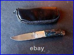 Andre Van Heerden Custom Model #3 Front Flipper Liner Lock Folder Knife