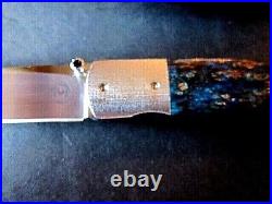 Andre Van Heerden Custom Model #3 Front Flipper Liner Lock Folder Knife