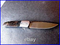 Andre Van Heerden Custom Model #3 Front Flipper Liner Lock Folder Knife