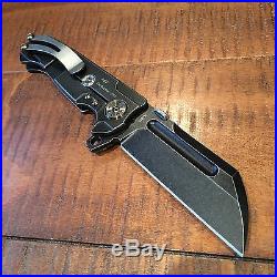 Andre de Villier ADV Butcher Custom Folding Knife Flipper Folder