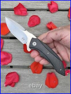 Andre van Heerden and Tashi Bharucha Collab M44 Custom Knife Grail Piece New