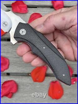 Andre van Heerden and Tashi Bharucha Collab M44 Custom Knife Grail Piece New