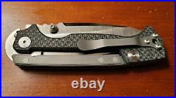 Andrew Demko AD15 Custom Knife EDC custom knife Carbon Fiber