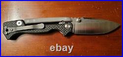 Andrew Demko AD15 Custom Knife EDC custom knife Carbon Fiber