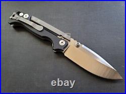 Andrew Demko Custom Knives AD15, Hand Ground CPM-20CV, Secondary Safety, 3.75