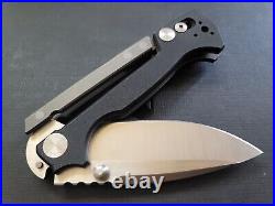 Andrew Demko Custom Knives AD15, Hand Ground CPM-20CV, Secondary Safety, 3.75