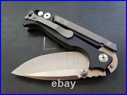 Andrew Demko Custom Knives AD15, Hand Ground CPM-20CV, Secondary Safety, 3.75