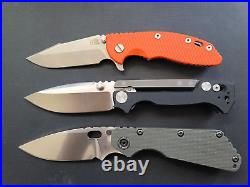 Andrew Demko Custom Knives AD15, Hand Ground CPM-20CV, Secondary Safety, 3.75